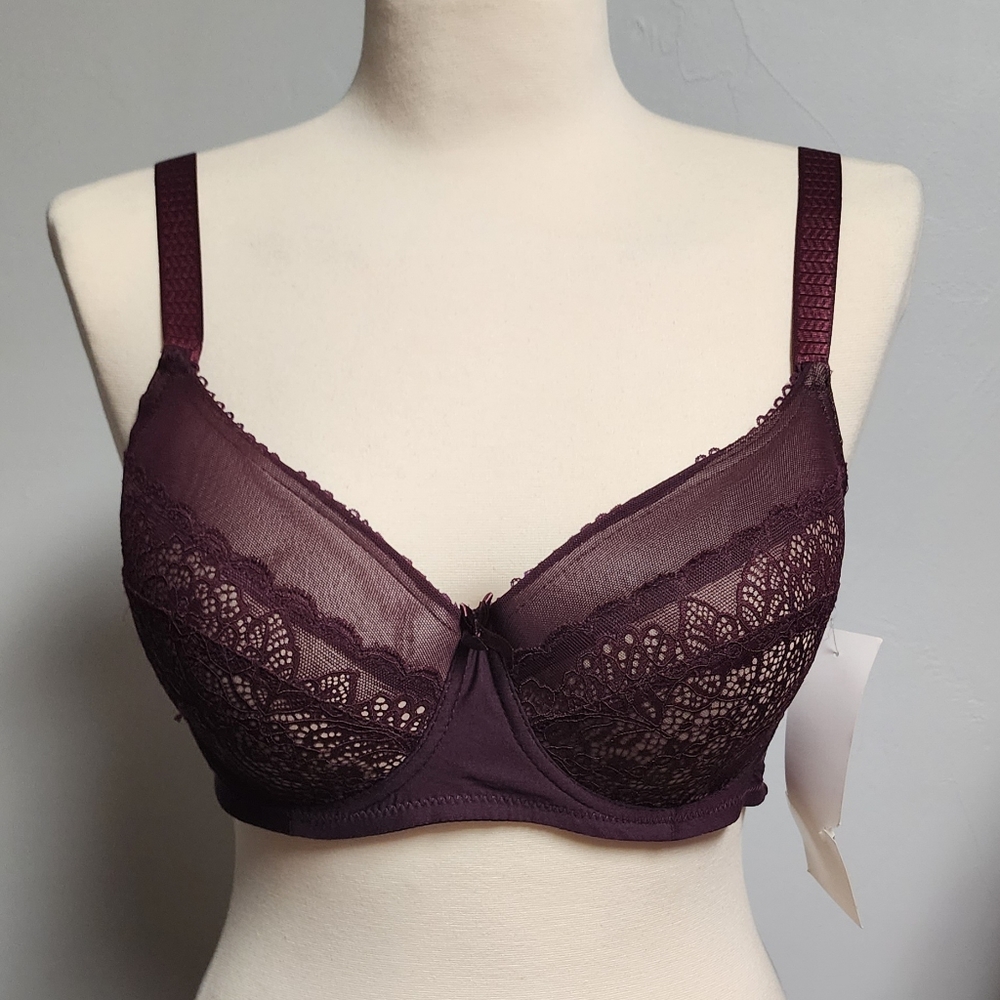 Black Bow Bra